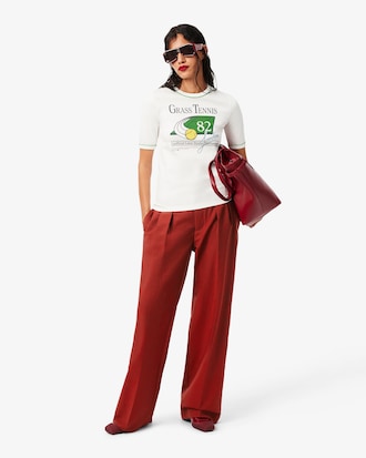 Runway Tennis Print T-shirt
