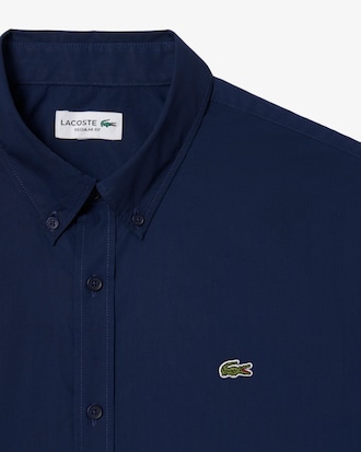 Regular Fit Short Sleeved Poplin Shirt