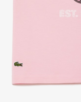 Kids' Vintage Flower Print Cotton T-Shirt