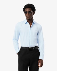 Men's Slim Fit Striped Stretch Button Down Shirt