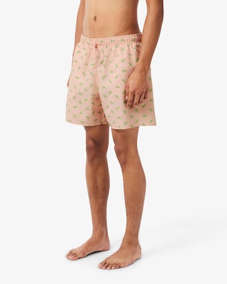 Traje De Ba&ntilde;o Con Estampado De Cocodrilo