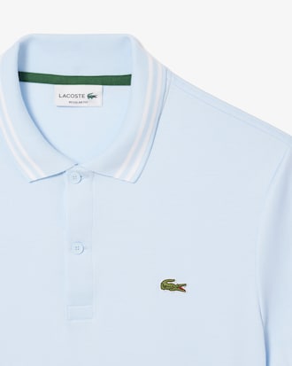 Polo de algodón Pima de corte regular para hombre