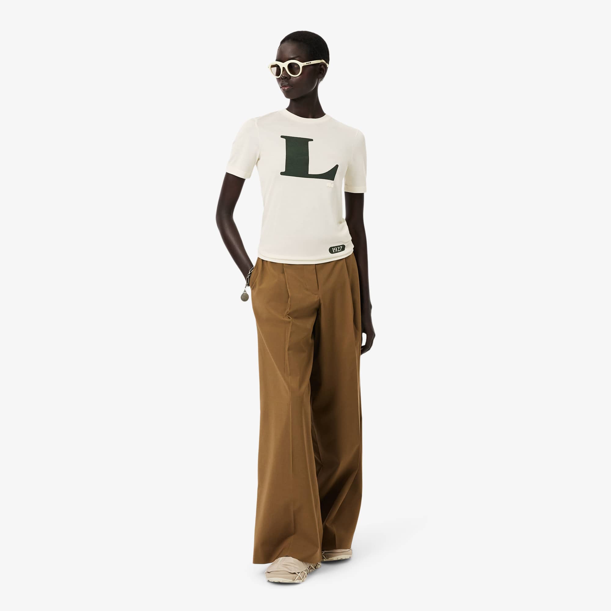 Runway Silk Graphic T-shirt - T-Shirts & Tops - New In 2026 | Lacoste
