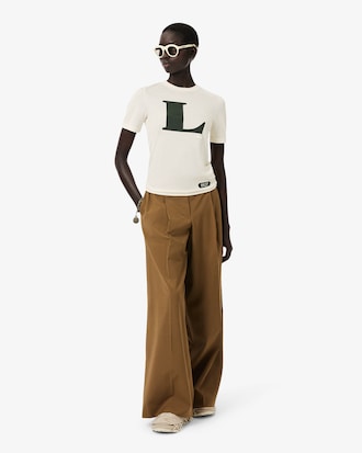 Runway Silk Graphic T-shirt