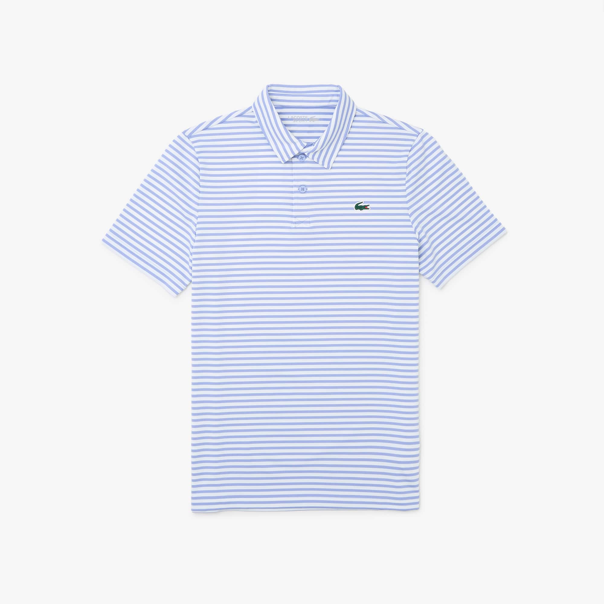 Lacoste Men's Regular Fit Uv Protect Golf Polo - Xl - 6 In Blue