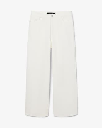 Men's Runway Wide Leg Selvedge Jeans