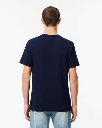 Playera De Algod&oacute;n Con Cuello En V