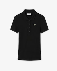 Polo Slim Fit L.12.D de Algod&oacute;n Acanalado para Mujer