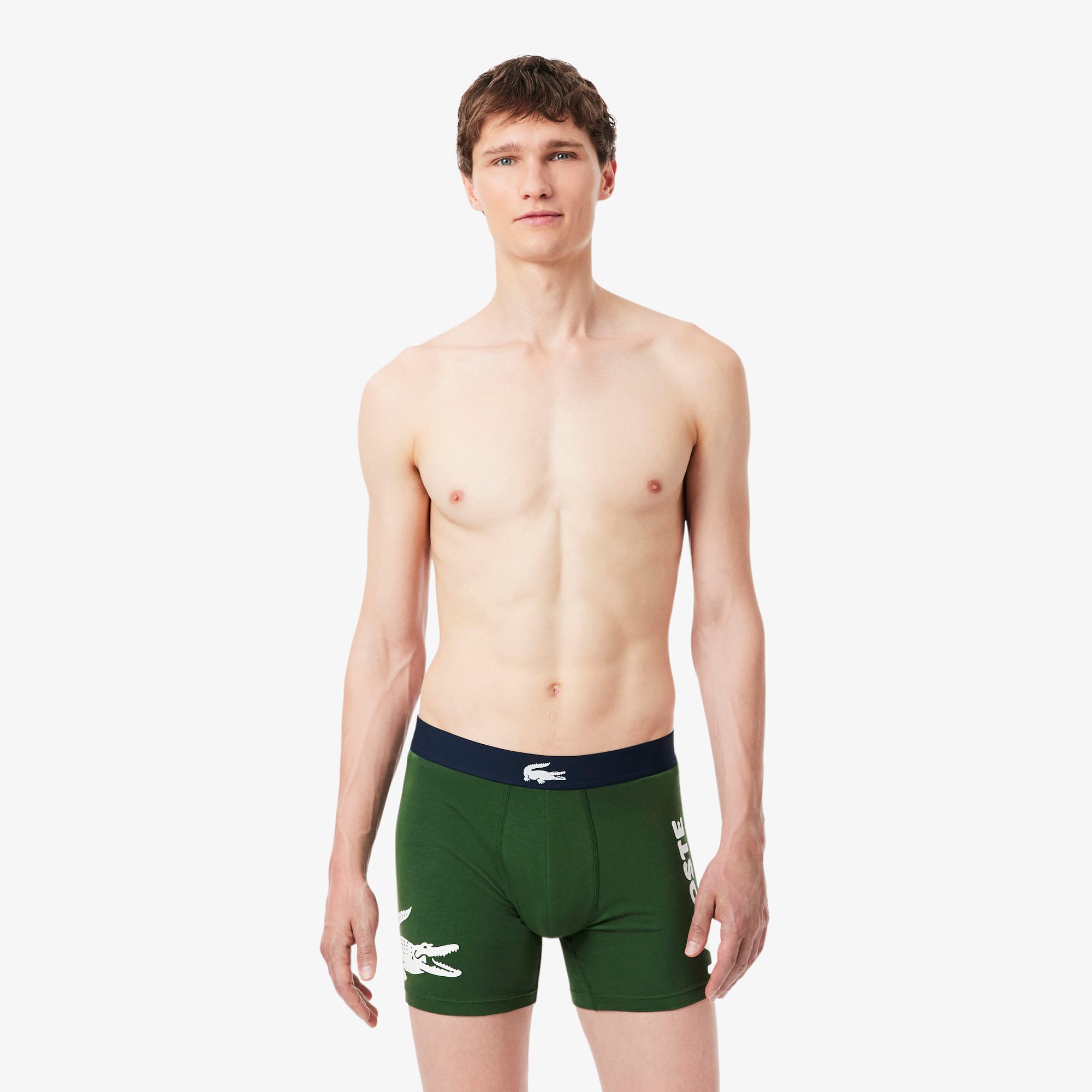 Men's 3-Pack Cotton Boxer Briefs - Underwear & Loungewear - New In
