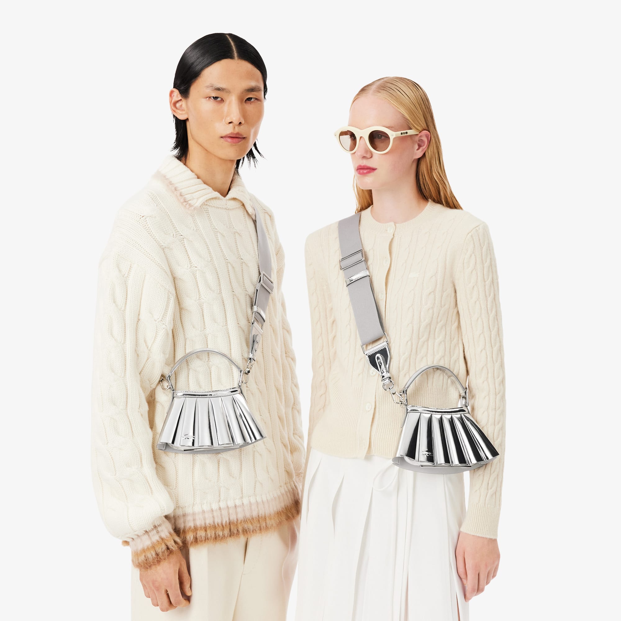 Runway XXS Mirror Lenglen Leather Bag - Bags - New In 2026 | Lacoste