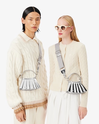 Sac Lenglen XXS D&eacute;fil&eacute; miroir en cuir