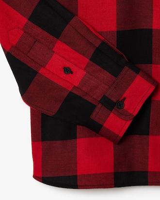 Men's Regular Fit Cotton and Wool Overshirt