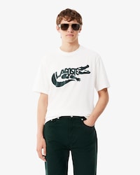 Playera de Algod&oacute;n Estampada de Corte Cl&aacute;sico