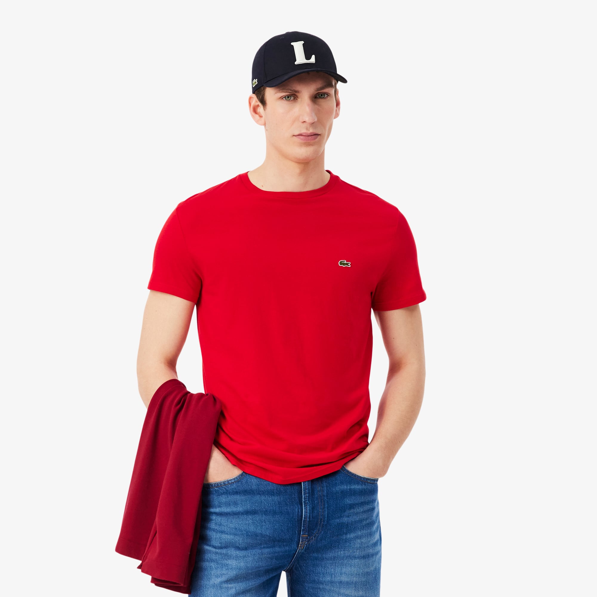 Men's Pima Cotton T-Shirt - T-shirts - New In 2026 | Lacoste