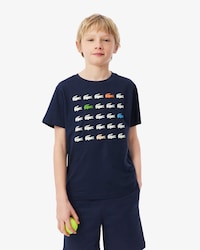 T-shirt coton imprim&eacute; crocodile