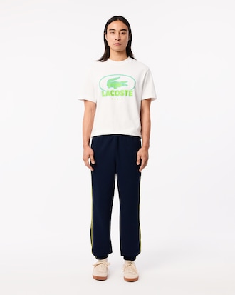 Men's Regular Fit Piqué Sweatpants