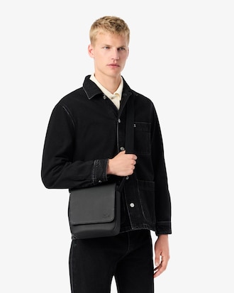 Men's Classic Flap Close Shoulder Bag