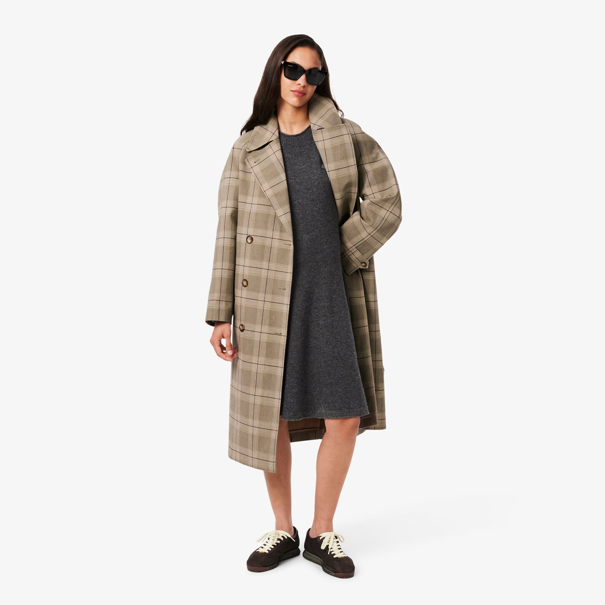 Women's Short Seamless Wool Dress - Dresses - New In 2026 | Lacoste