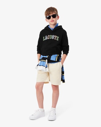 Embroidered Fleece Hoodie