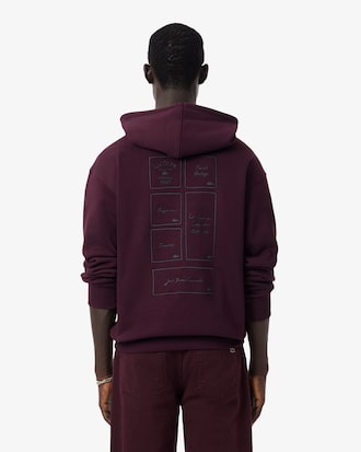 Sudadera con Gorro de Felpa Estampada