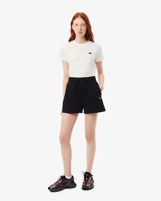 Short De Punto De Algod&oacute;n Para Mujer