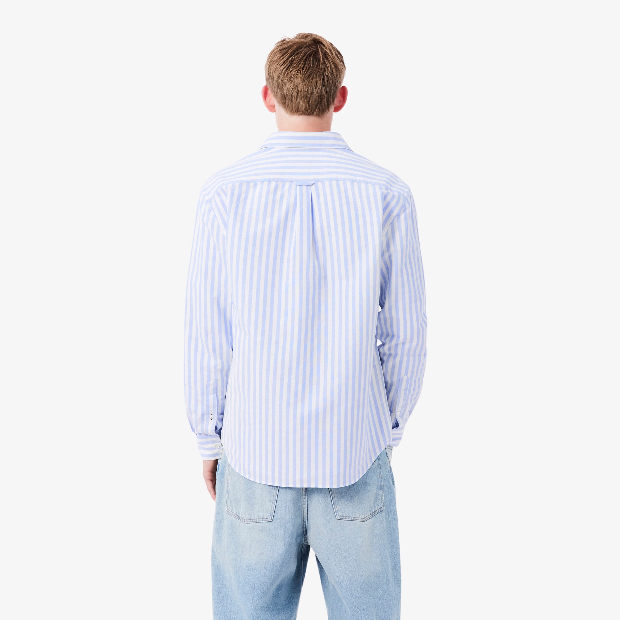 Regular Fit Striped Oxford Shirt