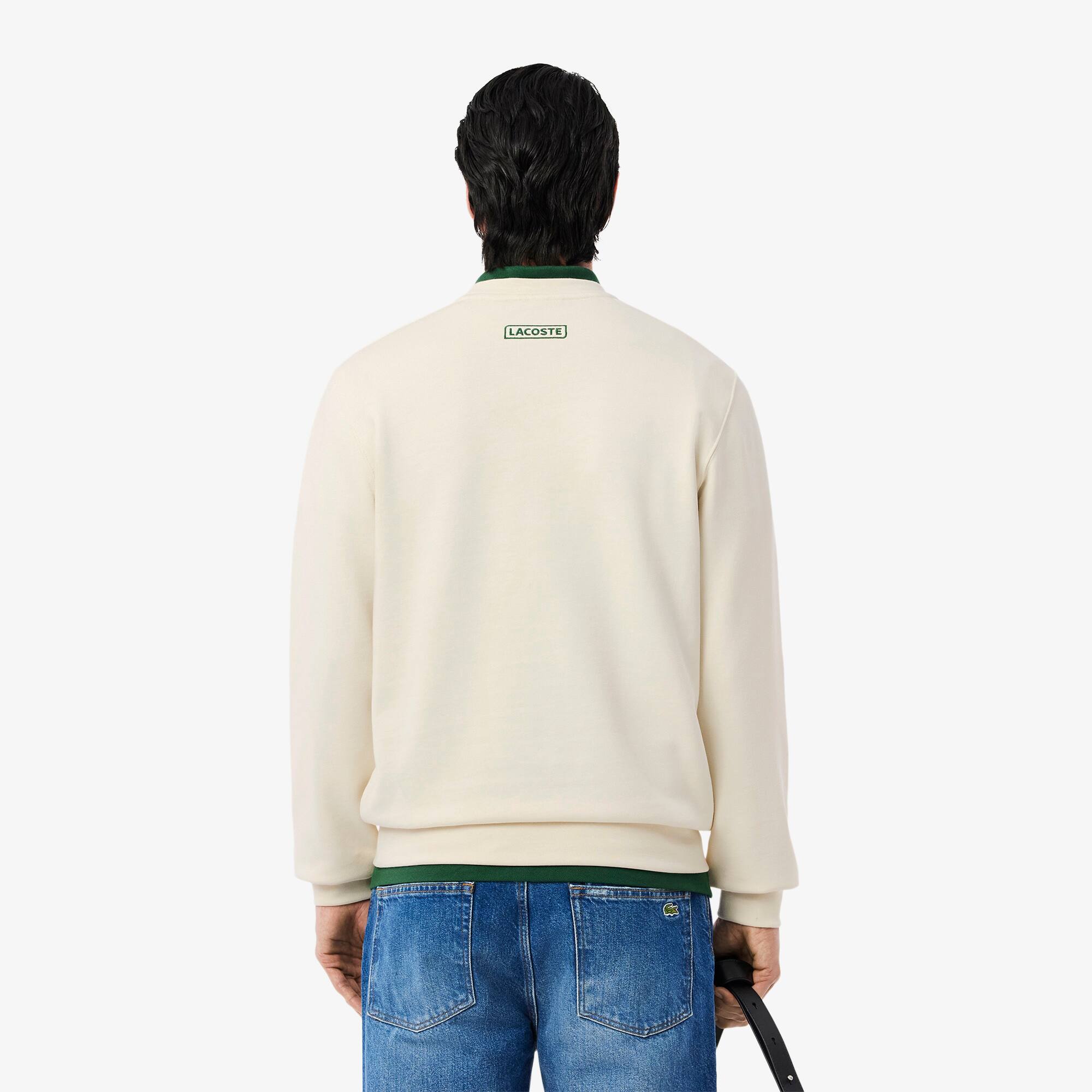 Men's Tennis Printed Fleece Sweatshirt - Sweaters & Sweatshirts