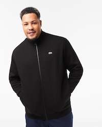 Men’s Big Fit Cotton Fleece Zip-Up Sweatshirt