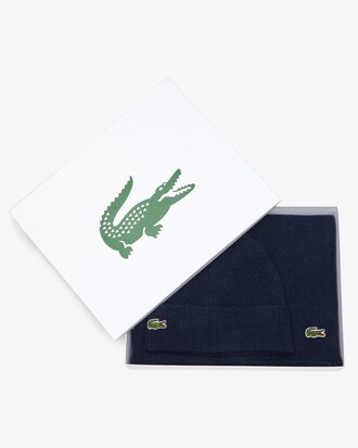 Set de regalo de bufanda y gorro de lana