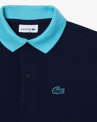 Kids' Colorblock Piqué Polo