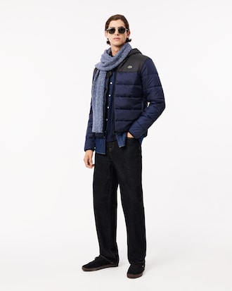 Men's Water-Repellent Quilted Puffer Jacket