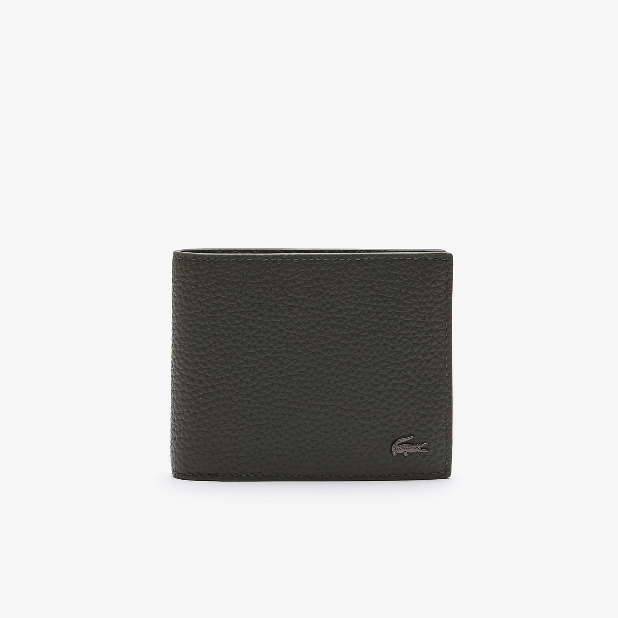 Men's Soft Matte Full-Grain Leather Wallet - Wallets & Small