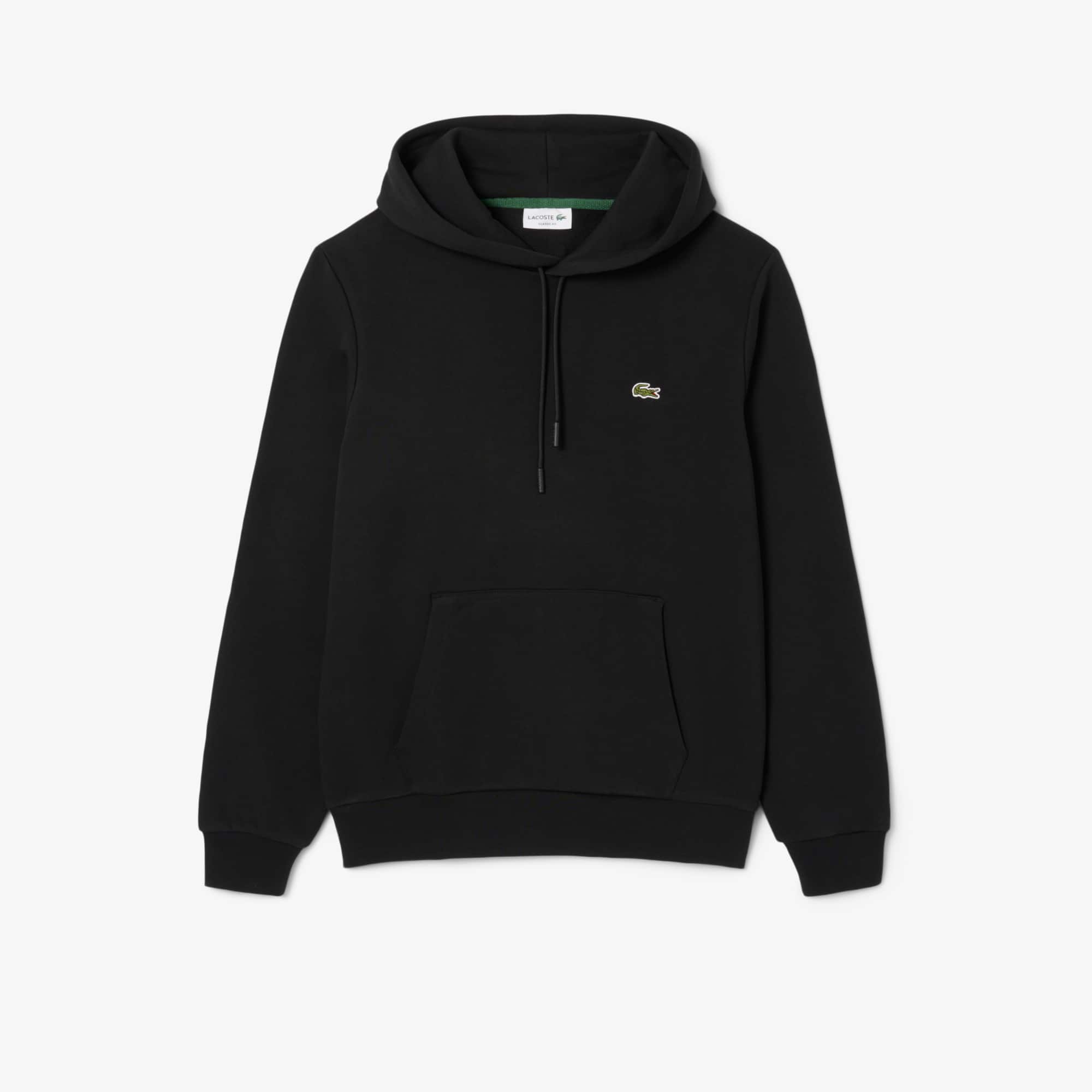 【即完品】CLUBHAUS x Lacoste Sweat - Black Men's Cotton Fleece Hoodie - Sweatshirts - New In 2025 | Lacoste