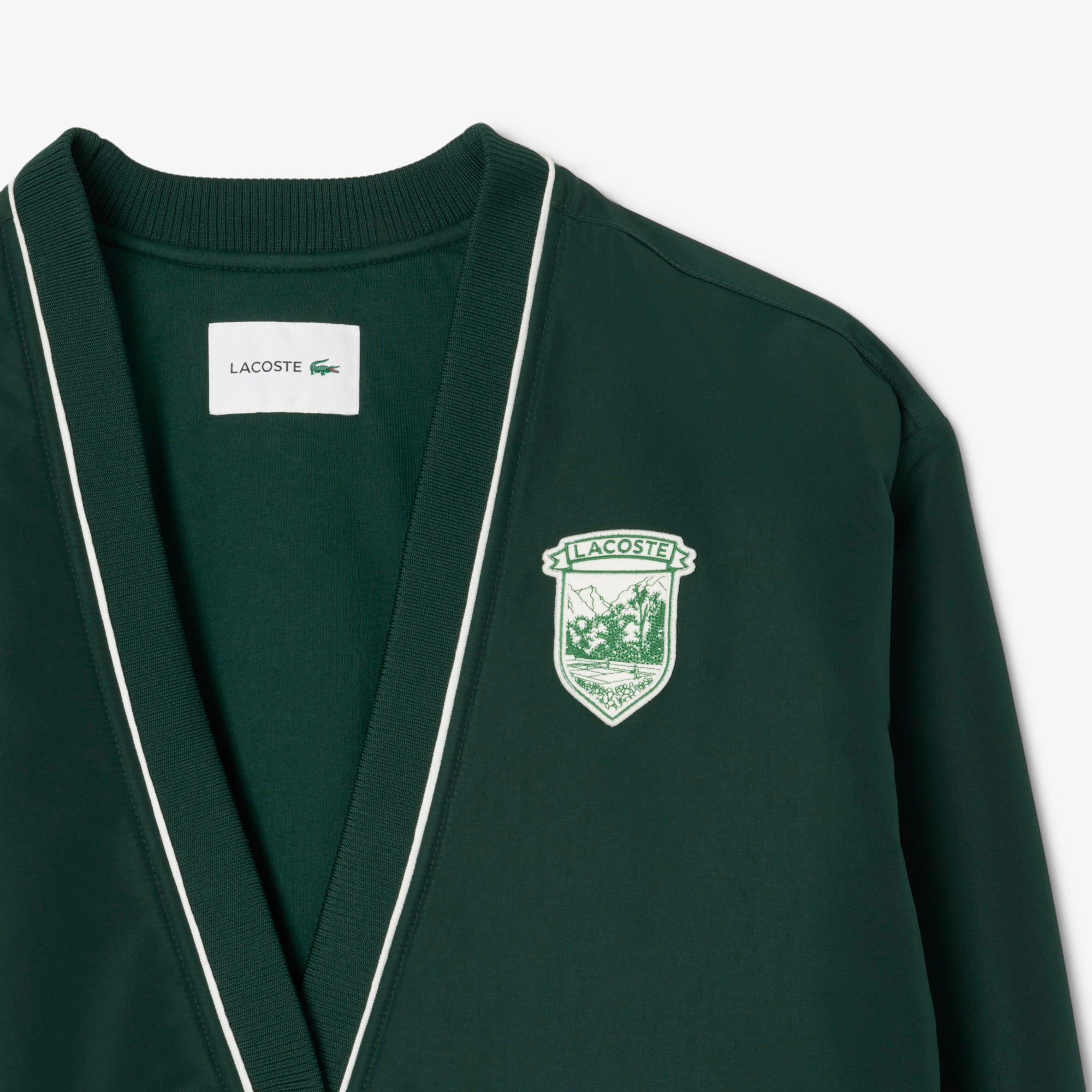 Women's Oversized Padded Nylon Cardigan