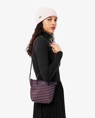 Women's Mini Striped L.12.12 Concept Tote