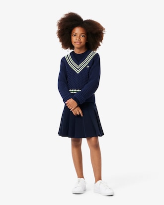 Girls' Long Sleeve Fleece Dress