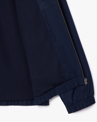 Men's Water-Repellent Sport Track Jacket