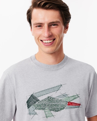 Men's Heavy Cotton Crocodile Graphic T-Shirt