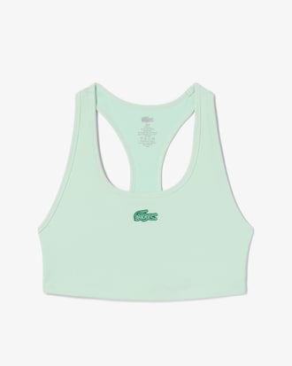 Women's Lacoste x Bandier Ribbed Sports Bra