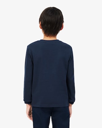 Long-Sleeved Printed T-shirt