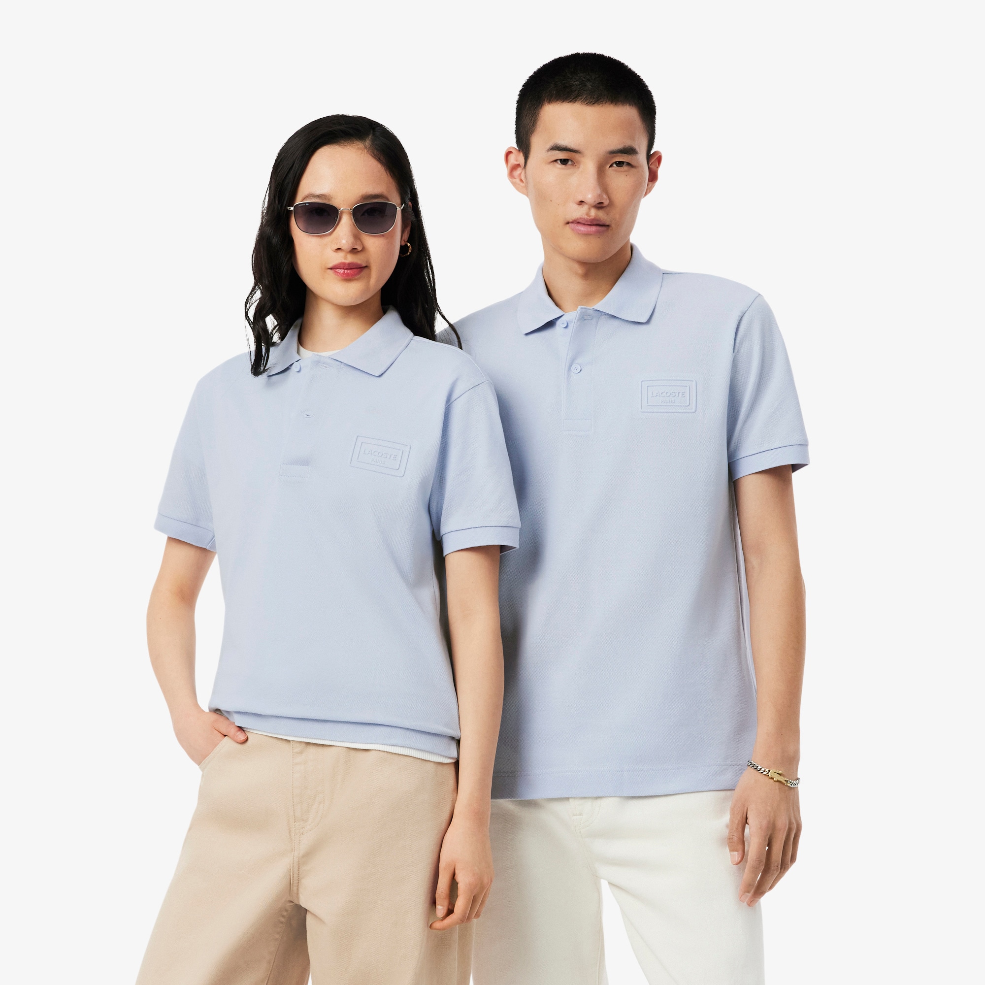 Classic Fit Embossed Branding Polo - Polo Shirts - New In 2026