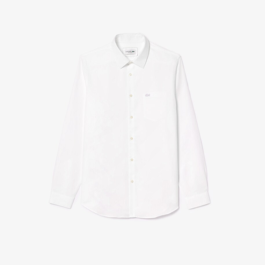 Men's Regular Fit Solid Cotton Shirt