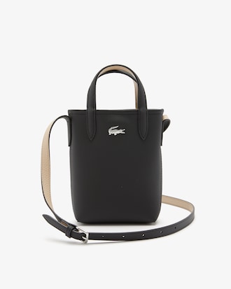 Anna Signature Petit Piqu&eacute; Reversible Shoulder Bag