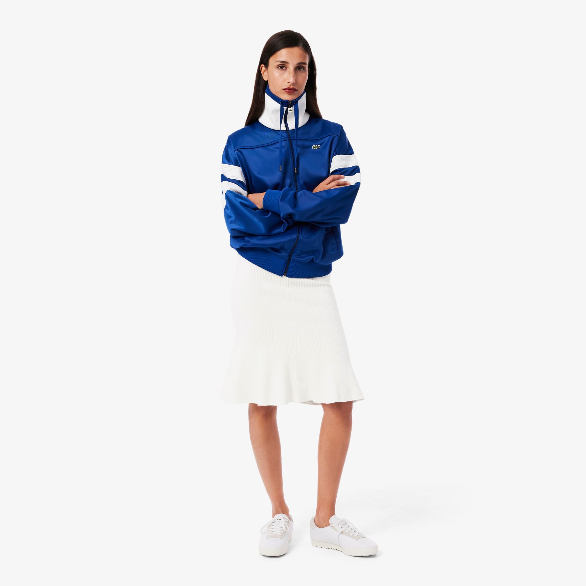 Women's 3D Ribbed Midi Skirt - Shorts & Skirts - New In 2026 | Lacoste