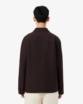 Linen Blend Overshirt