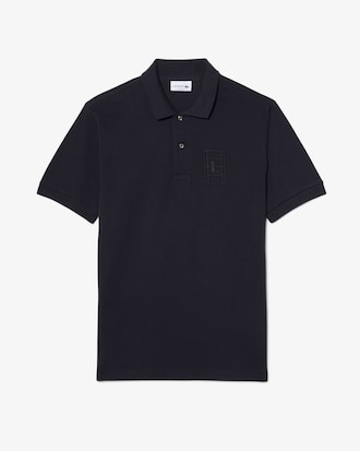 Classic Fit Embroidery Detail Petit Piqu&eacute; Polo