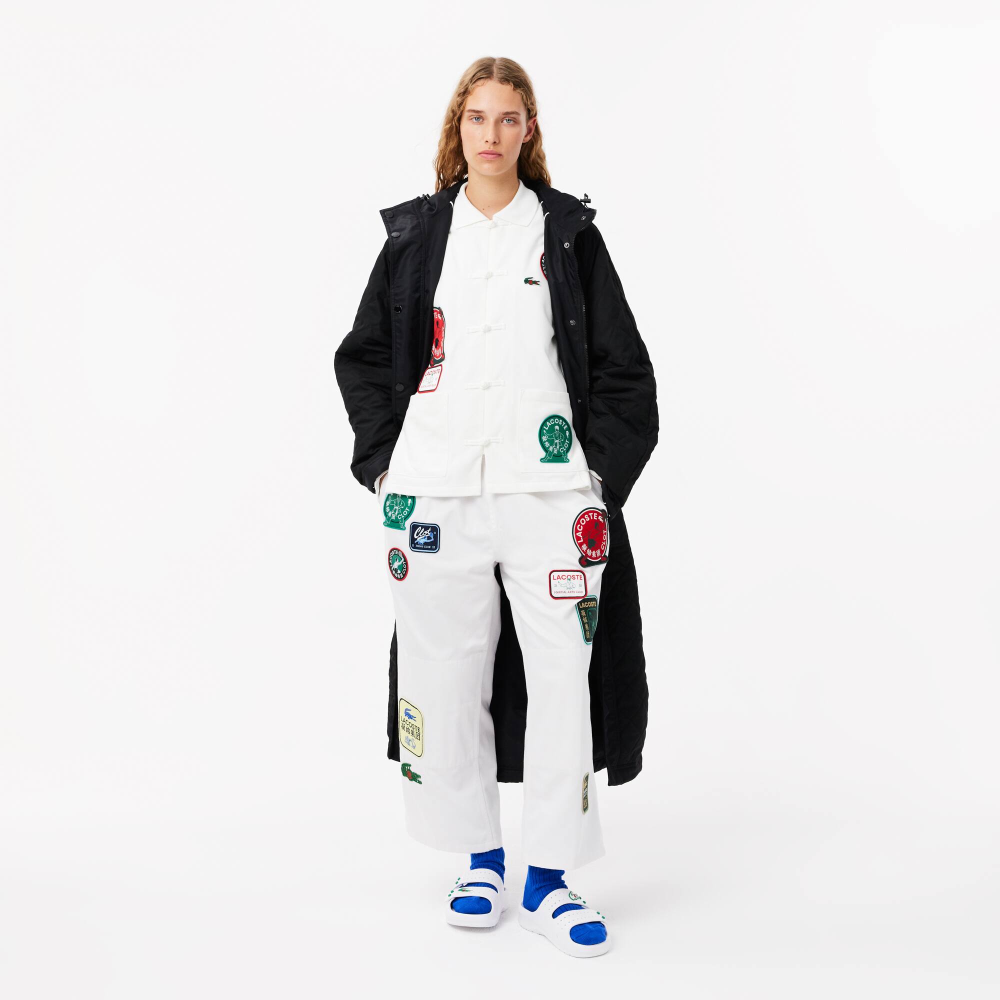 Unisex Lacoste x Clot Multi Badge Sweatpants - Pants