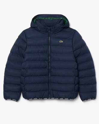 Chamarra Unisex Acolchada con Gorro y Forro de Felpa