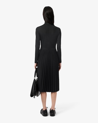 Women's Slim Fit High-Neck Dress