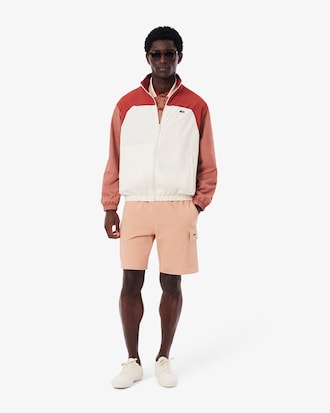 Men's Cotton Fleece Cargo Shorts